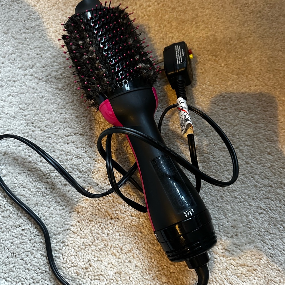 Revlon Pink and Black Hair Styling Tool